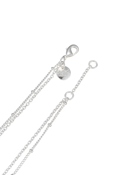 Leslii kurze Kette Recycled Herz versilbert Blitzangebot