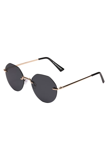 Leslii Sonnenbrille rahmenlose Damen Sunglasses Designerbrille rhimless in Gold VIP-Rabatte