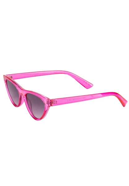 Leslii Sonnenbrille Cat Eye Look Damen Sunglasses Designerbrille in Pink Super Sparpreis
