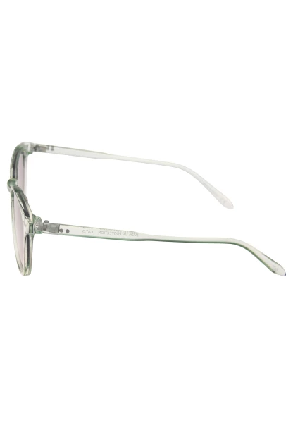 Leslii Sonnenbrille Damen Style grüne Sonnenbrille Designerbrille Sunglasses Kunststoff Grün Sonderangebot der Fabrik