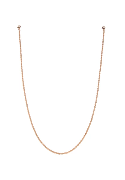 Leslii Brillenkette Twisted in Gold Clearance-Verkauf