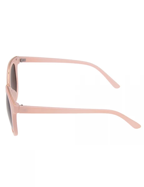 Leslii Sonnenbrille Damen Classic-Look Designerbrille Sunglasses Rosa Kunststoff Black Friday Preise