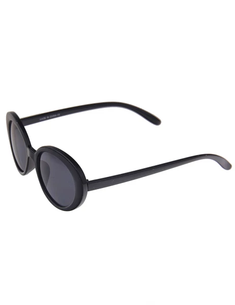 Leslii Sonnenbrille Retro Look Damen Sunglasses Designerbrille in Schwarz zollfrei