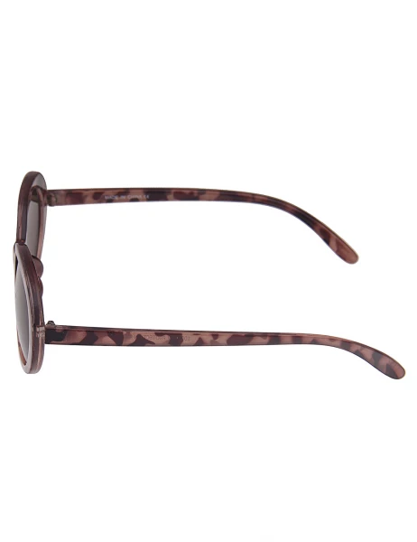 Leslii Sonnenbrille Retro Horn-Look Damen Sunglasses Designerbrille in Braun 50% Rabatt für begrenzte Zeit