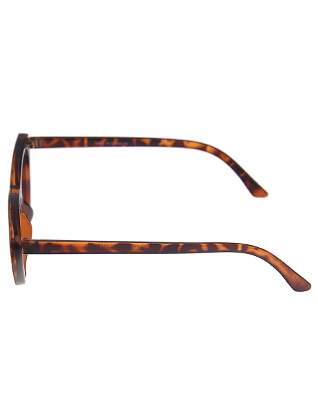 Leslii Sonnenbrille Butterfly Horn-Look Retro Damen Sunglasses Designerbrille in Braun 2025