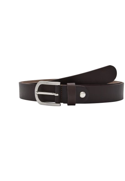 Leslii Premium Gürtel echter Leder-Gürtel brauner Gürtel Breite 3cmKalbs-Nappaleder Narbung Braun JETZT KAUFEN