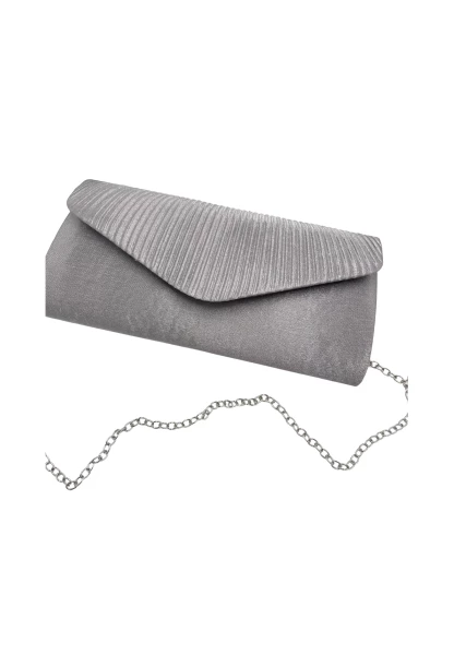 Leslii Clutch Handtasche Schimmer in Grau Flash Sale