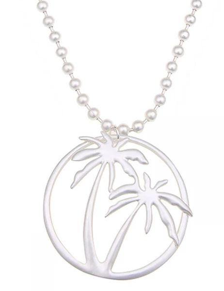 -50% SALE Leslii Lange Halskette Summer Feeling in Silber Bis zu 65% Rabatt