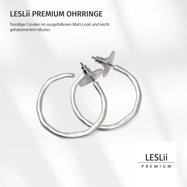 Leslii Ohrring - 01/silber Saisonschlussverkauf