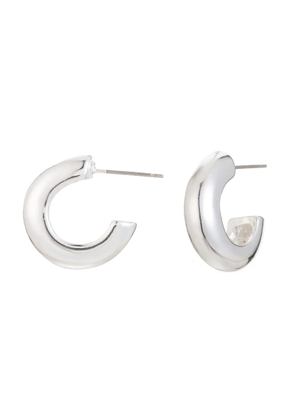 Leslii Basic Creolen in Silber Limitierter Zeitrabatt