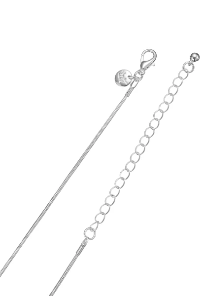 Leslii lange Halskette Spiraldrop | Silber Schlussverkauf