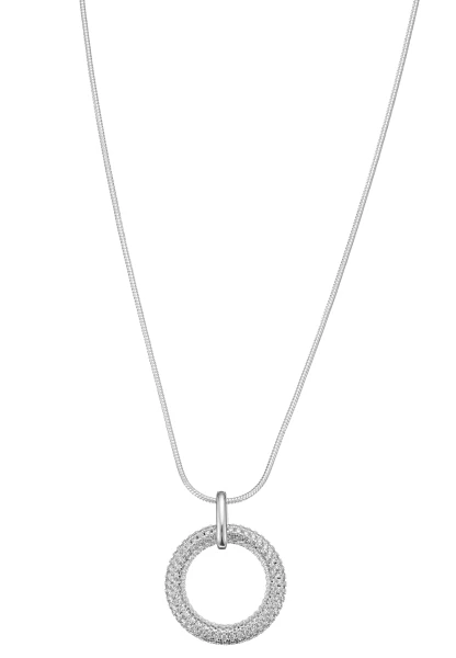 Leslii kurze Schlangenkette Strasskreis | Silber Fabrikverkauf