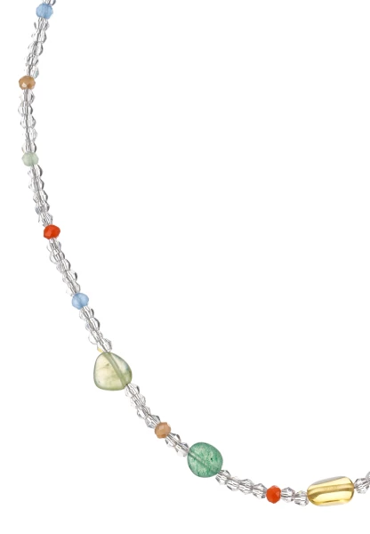 Leslii kurze Halskette Farbmix | Multi Kostenloser Versand