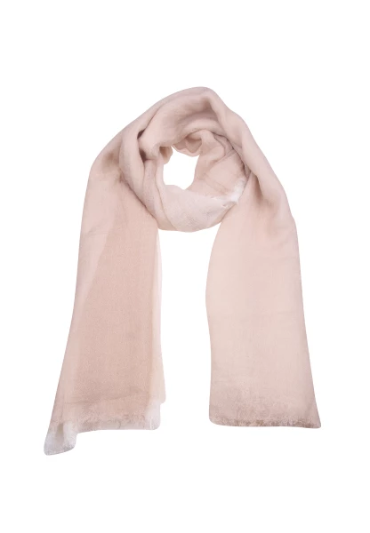 -50% SALE Leslii Damen-Schal Farbverlauf Uni-Schal in Weiß Beige Tägliche Deals