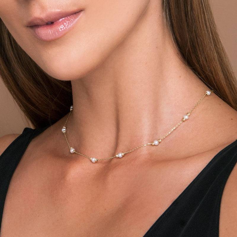 ﻿Mosuo Jewellery Perlen Halskette Vatertagsangebot