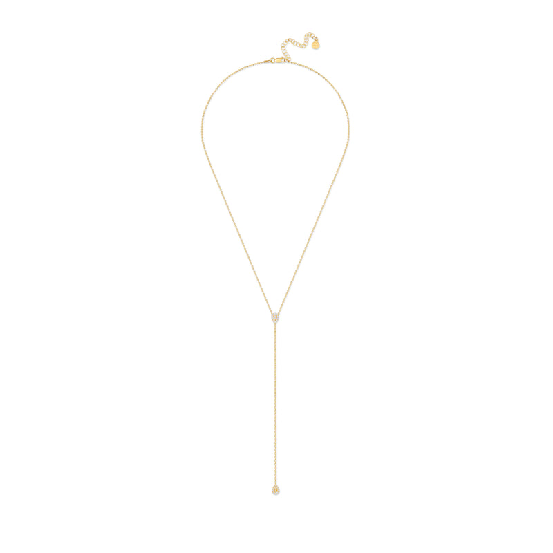 Mosuo Jewellery Teardrop Lariat Halskette - Vermeil VIP-Rabatte