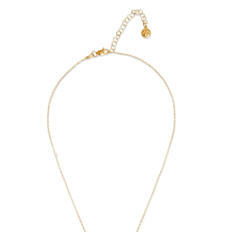 Mosuo Jewellery Teardrop Lariat Halskette - Vermeil VIP-Rabatte