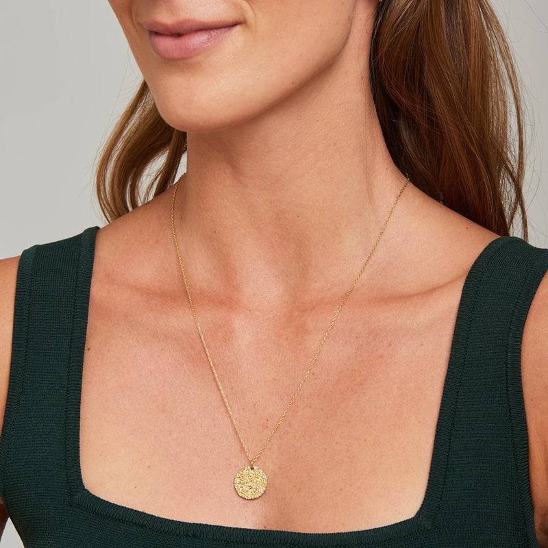 Mosuo Jewellery Vollmond Halskette - Vermeil Super Sparpreis