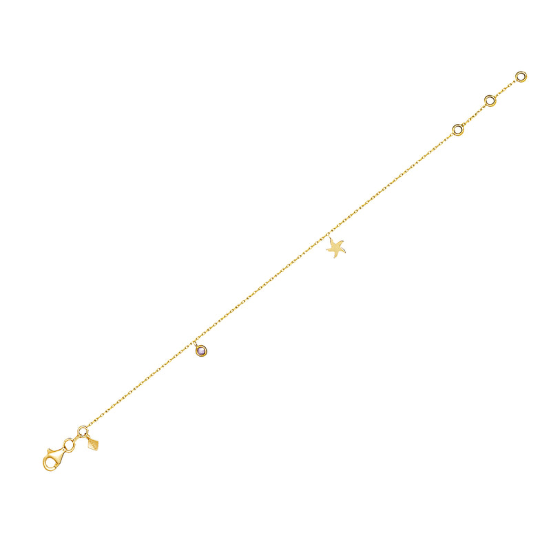 Mosuo Jewellery Seestern Fusskette Begrenzte Freigabe