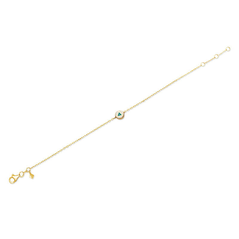 Mosuo Jewellery Emaille Dreieck Armband Bis zu 50% Rabatt