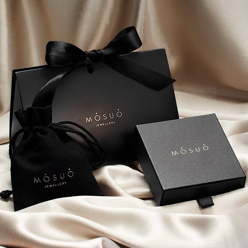 Mosuo Jewellery Geburtsstein Halskette April - Vermeil & Topas Vierteljährliche Förderung