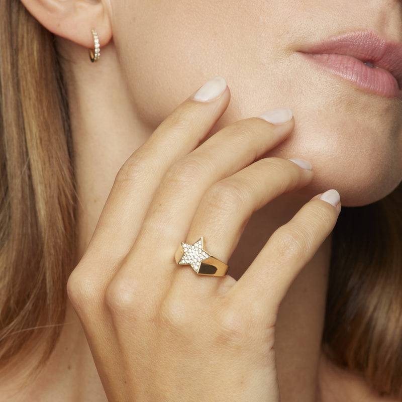 Mosuo Jewellery Diamant Stern Ring Online