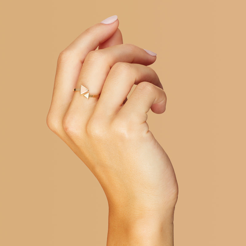 Mosuo Jewellery Pfeil Rosé Ring Outlet