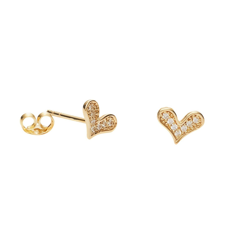 Mosuo Jewellery Diamant Herz Ohrringe Hotsell
