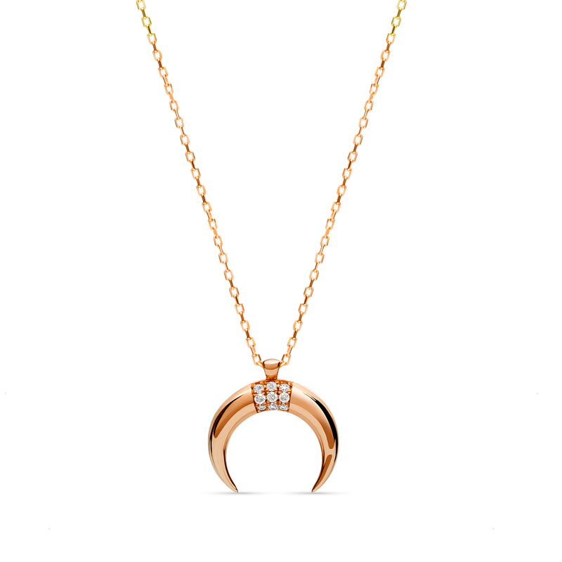 Mosuo Jewellery Mond Diamant Anhängerkette Saisonschlussverkauf