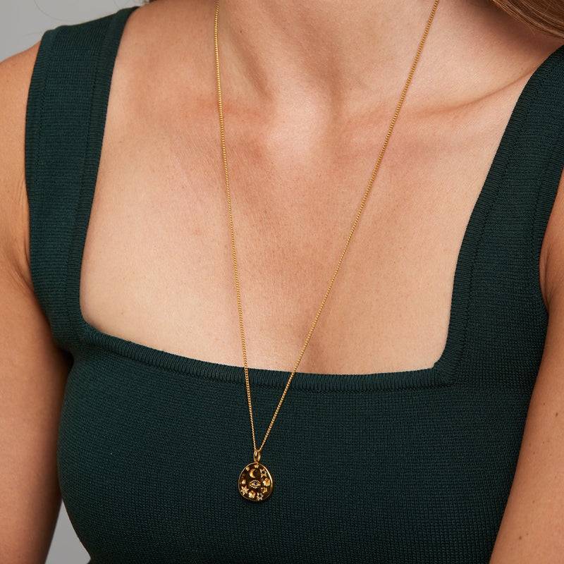 Mosuo Jewellery Magic Anhänger Kette - Vermeil Neueste Mode