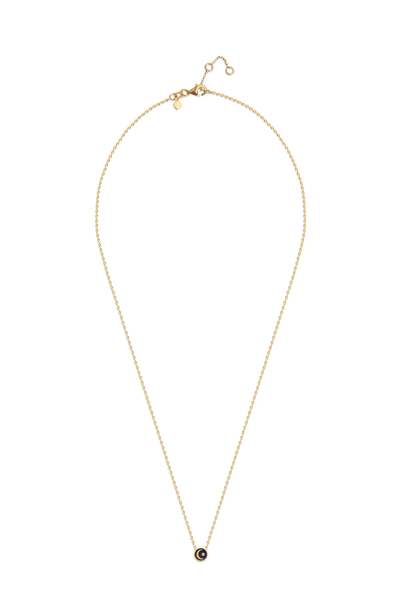 Mosuo Jewellery Emaille Diamant Mond Halskette Tägliche Deals