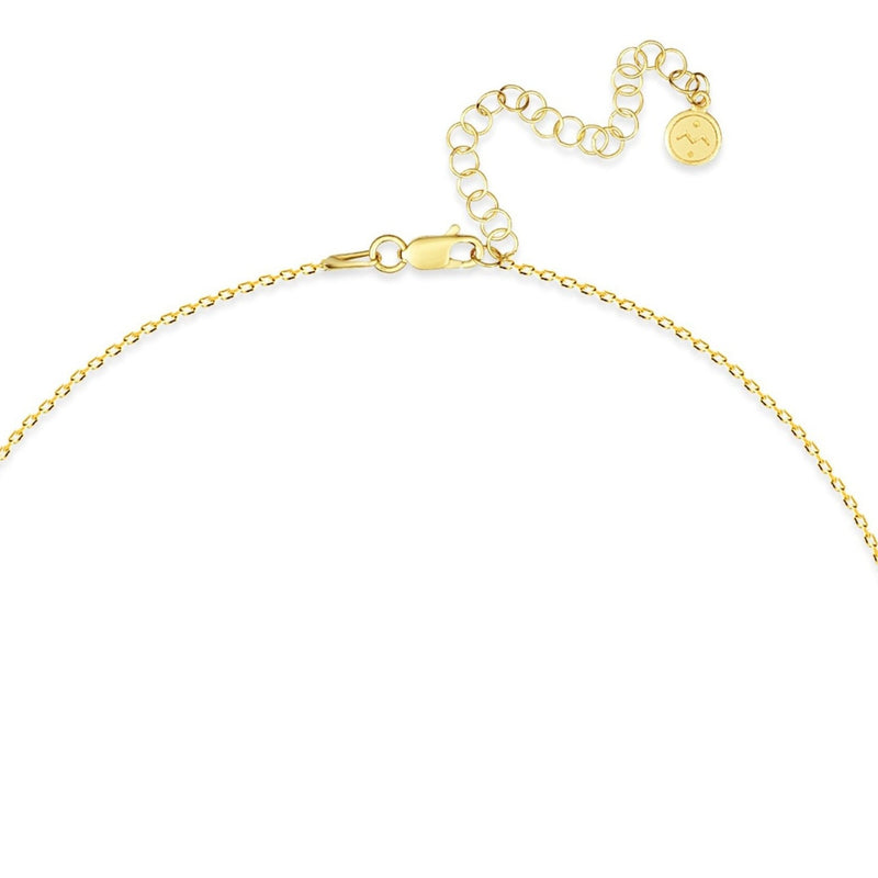 Mosuo Jewellery Diamant Buchstaben Halskette “A” - Vermeil Riesige Ersparnisse