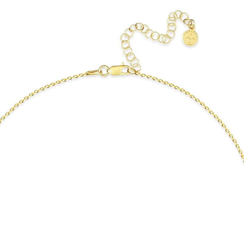 Mosuo Jewellery Diamant Buchstaben Halskette “B” - Vermeil VIP-Rabatte