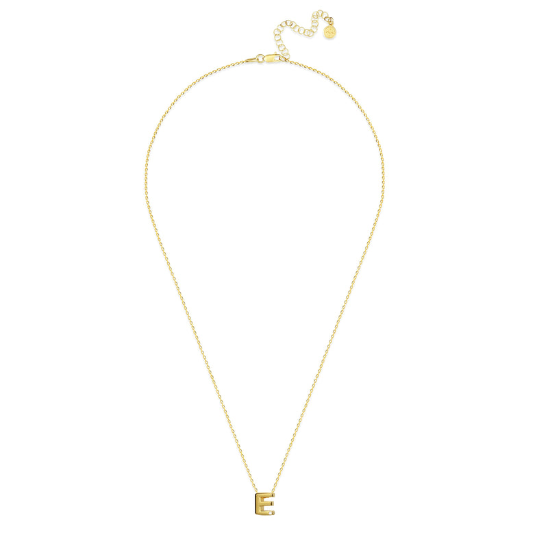 Mosuo Jewellery Diamant Buchstaben Halskette “E” - Vermeil Wochenangebot