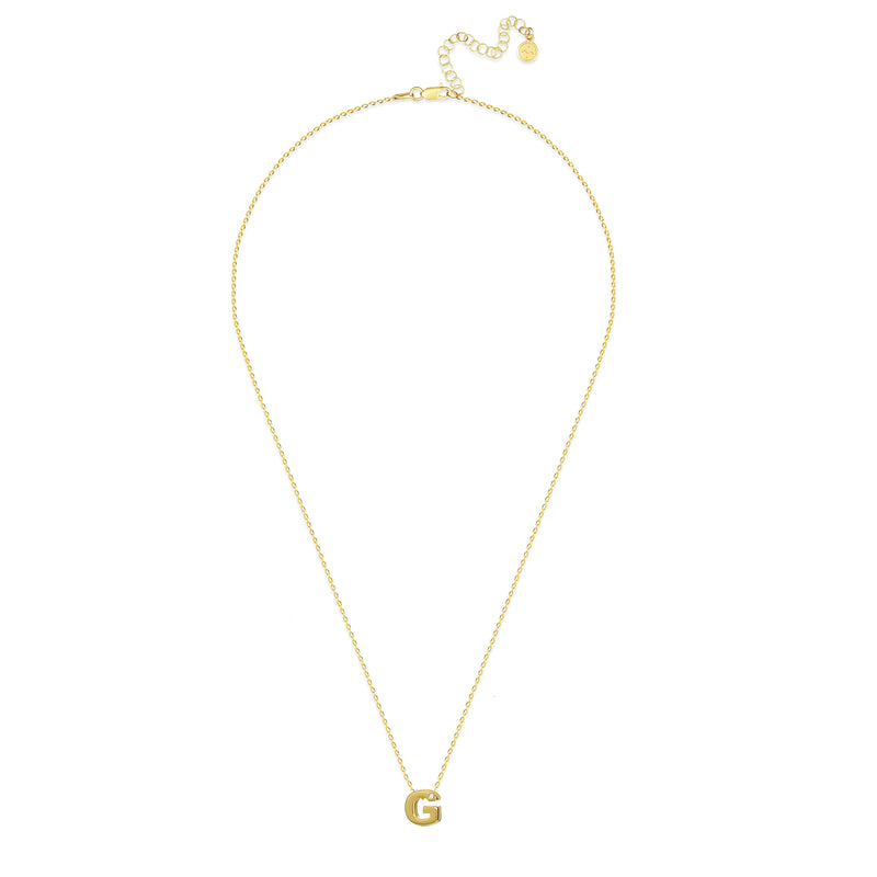 Mosuo Jewellery Diamant Buchstaben Halskette “G” - Vermeil Begrenzte Freigabe