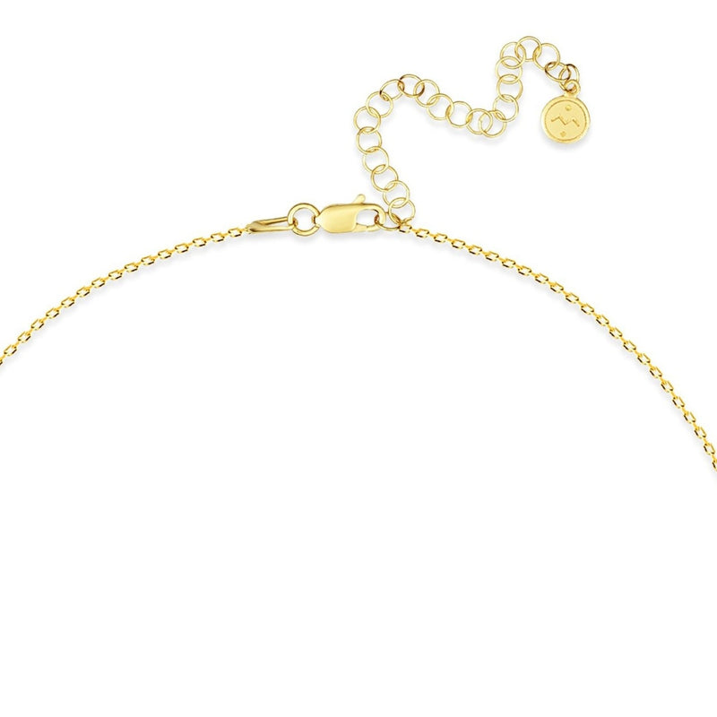 Mosuo Jewellery Diamant Buchstaben Halskette “G” - Vermeil Begrenzte Freigabe