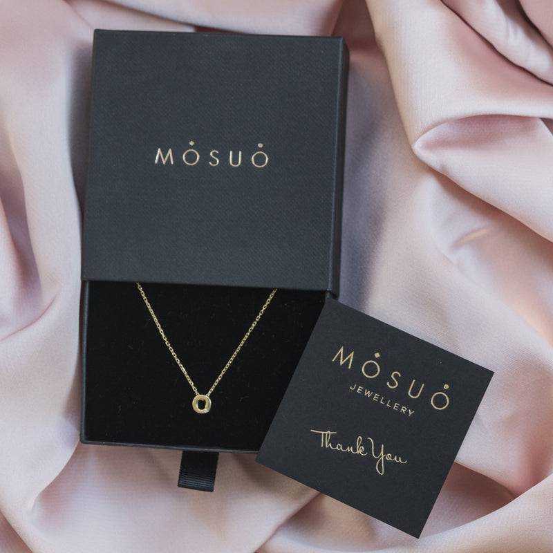 Mosuo Jewellery Diamant Buchstaben Halskette “O” - Vermeil Bis zu 60% Rabatt