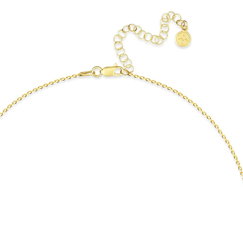 Mosuo Jewellery Diamant Buchstaben Halskette “P” - Vermeil Bis zu 65% Rabatt
