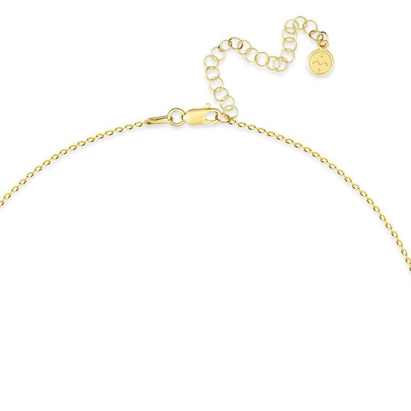 Mosuo Jewellery Diamant Buchstaben Halskette “U”- Vermeil Discount Store für neue Produkte