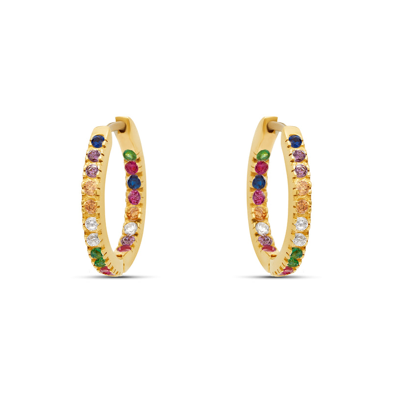 Mosuo Jewellery Regenbogen Creolen - Vermeil Super Rabatt