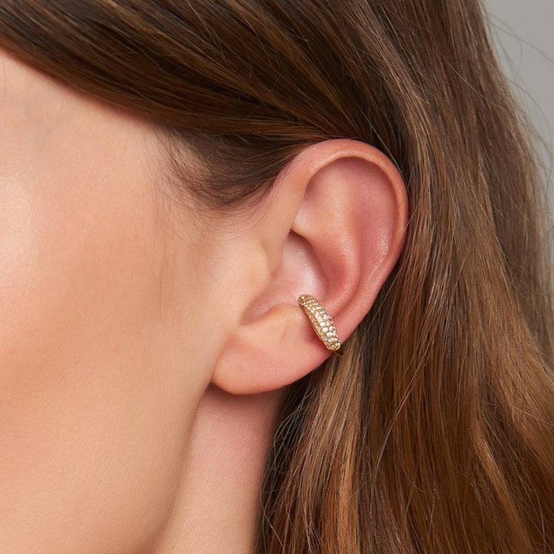 Mosuo Jewellery Athena Topas Ohrklemme - Vermeil 50% Rabatt mit kostenlosem Versand