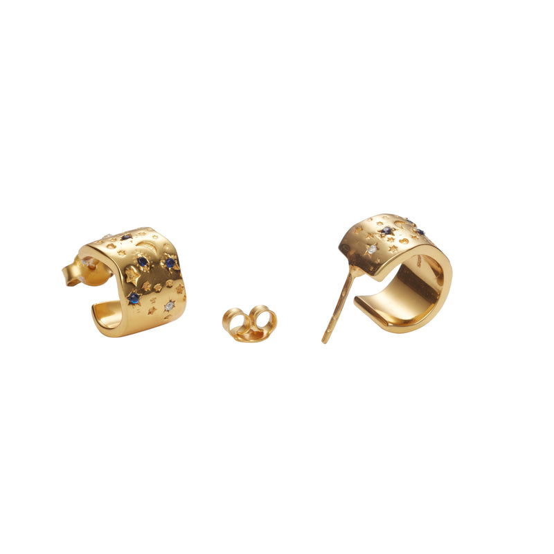 Mosuo Jewellery Magic Creolen Ohrringe - Vermeil Clearance-Verkauf