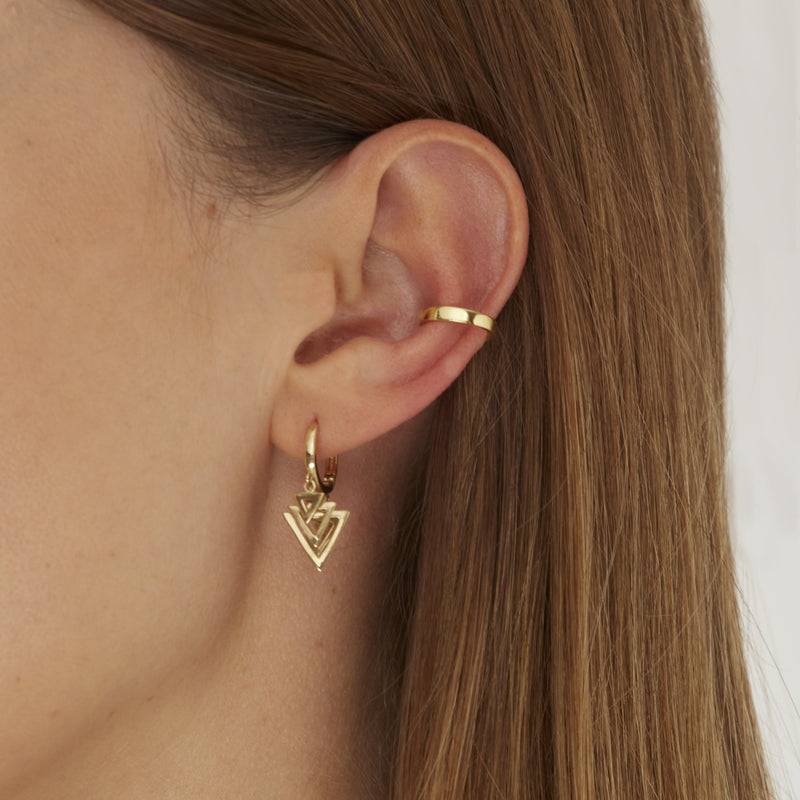 Mosuo Jewellery Ohrklemme Gold - Vermeil Begrenzt auf 3 Tage
