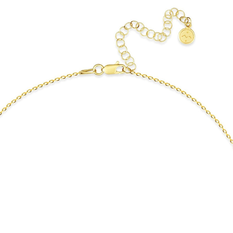Mosuo Jewellery Diamant Buchstaben Halskette “W”- Vermeil Black Friday Preise