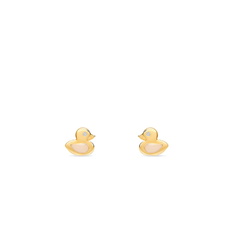 Mosuo Jewellery KIDS Enten Diamant Ohrstecker Hotsell