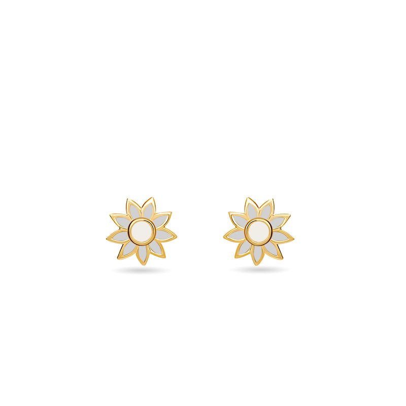 Mosuo Jewellery KIDS Emaille Blumen Ohrstecker Schlussverkauf