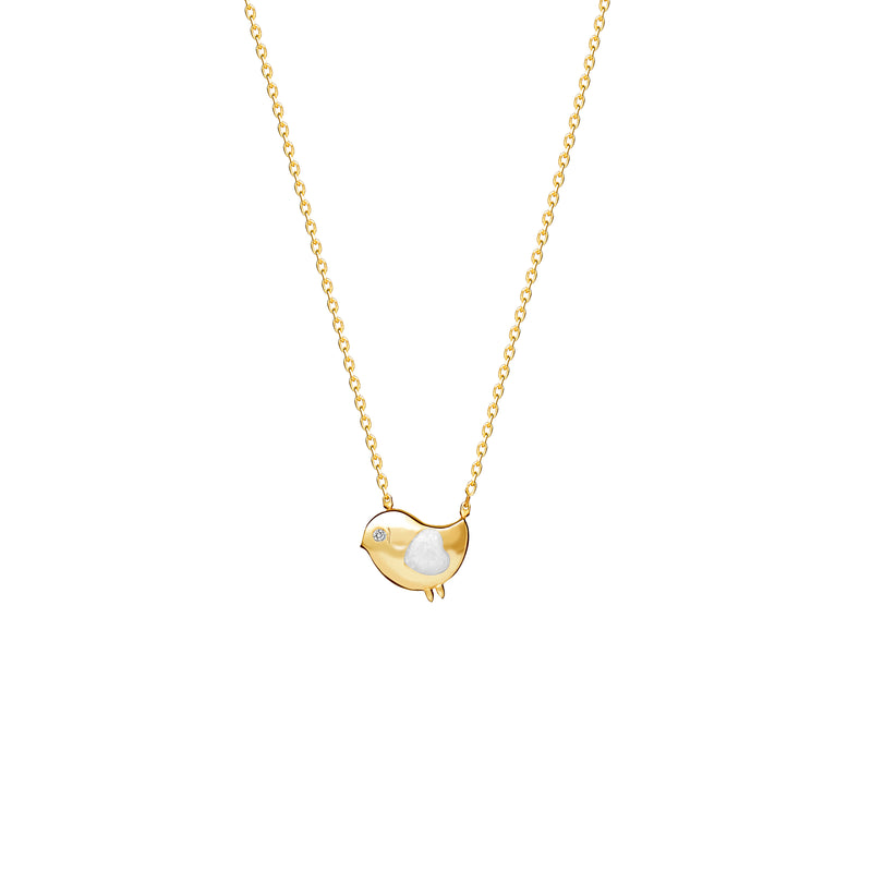 Mosuo Jewellery KIDS Vogel Diamant Halskette Günstiger Verkauf