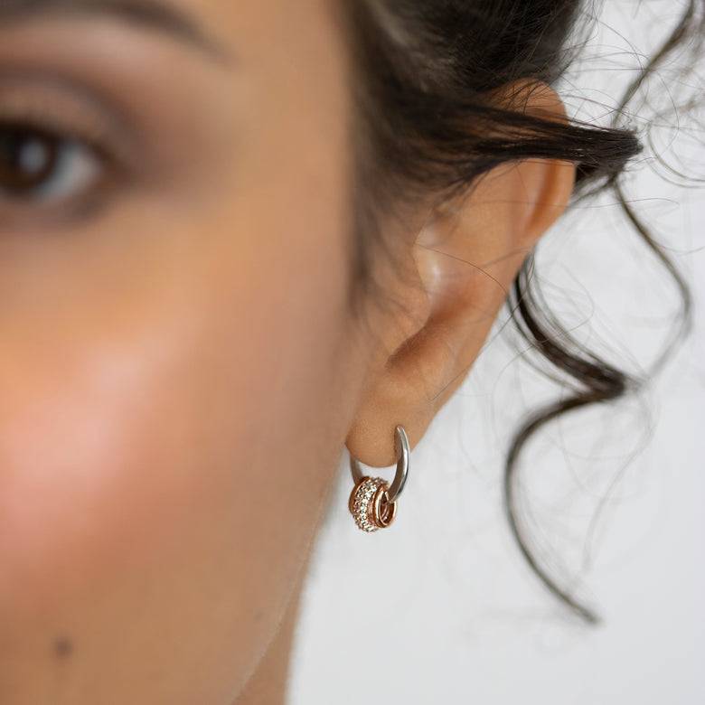 Nana Kay Echtgold Ohrring pendentif Rosé Zeitbegrenzte Promotion