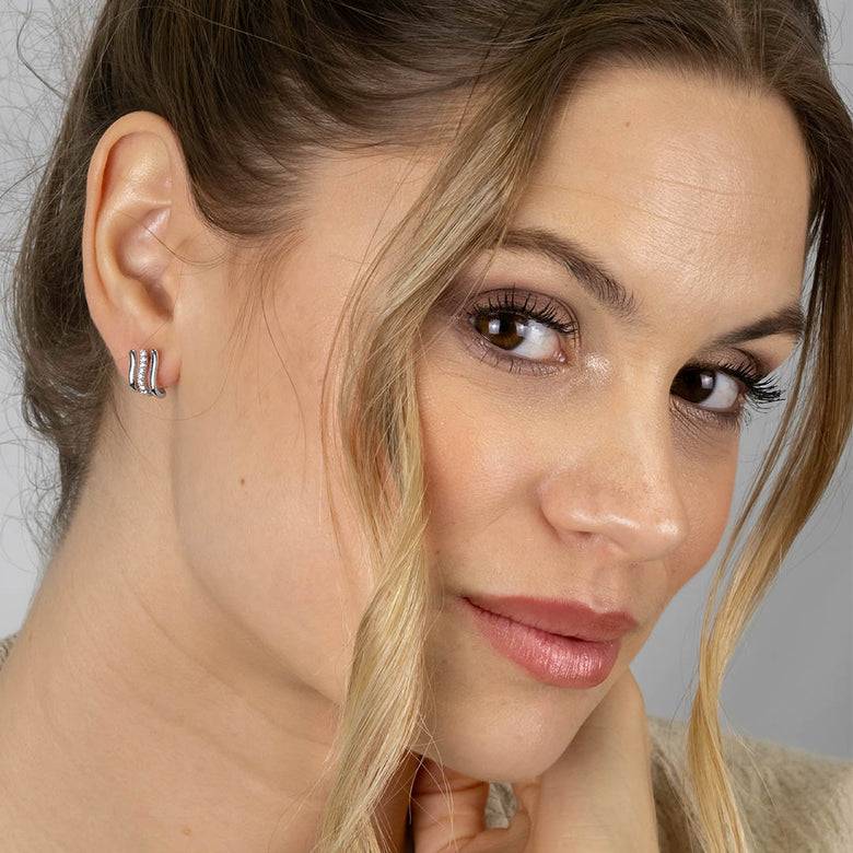 Nana Kay Natural Flow Ohrstecker Brienne Zirkonia Riesige Rabatte