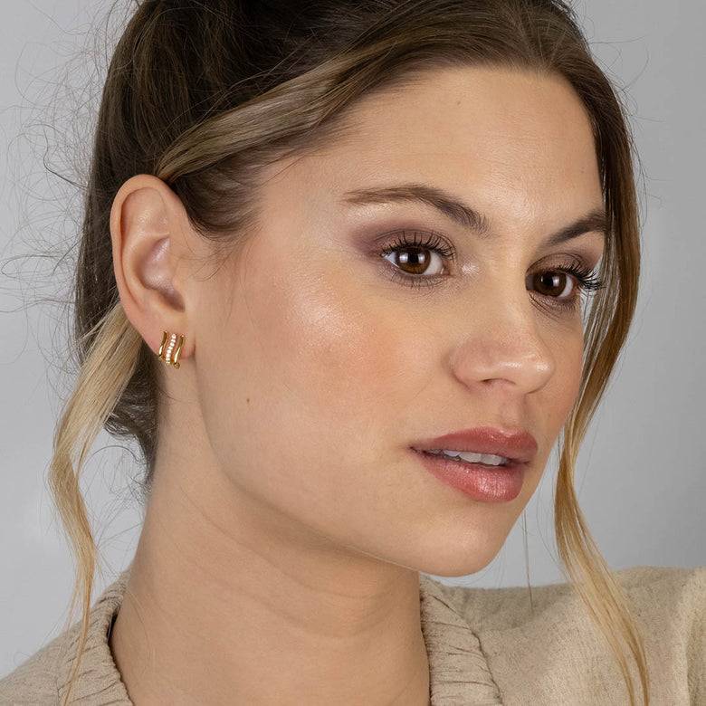 Nana Kay Natural Flow Ohrstecker Brienne Zirkonia Riesige Rabatte